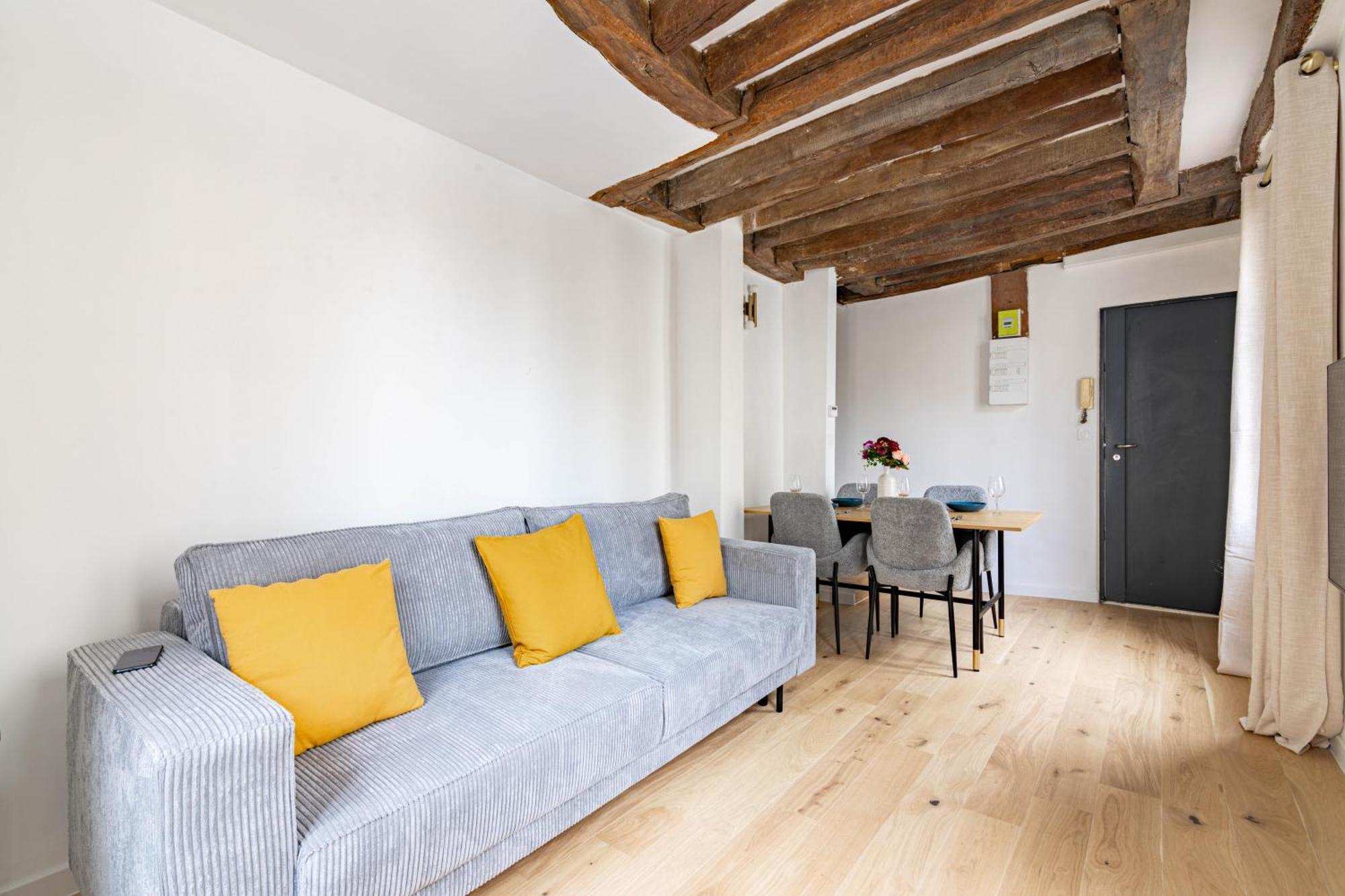 Appartement Quartier Fontaine Chatelet Les Halles Free Netflix Париж Экстерьер фото