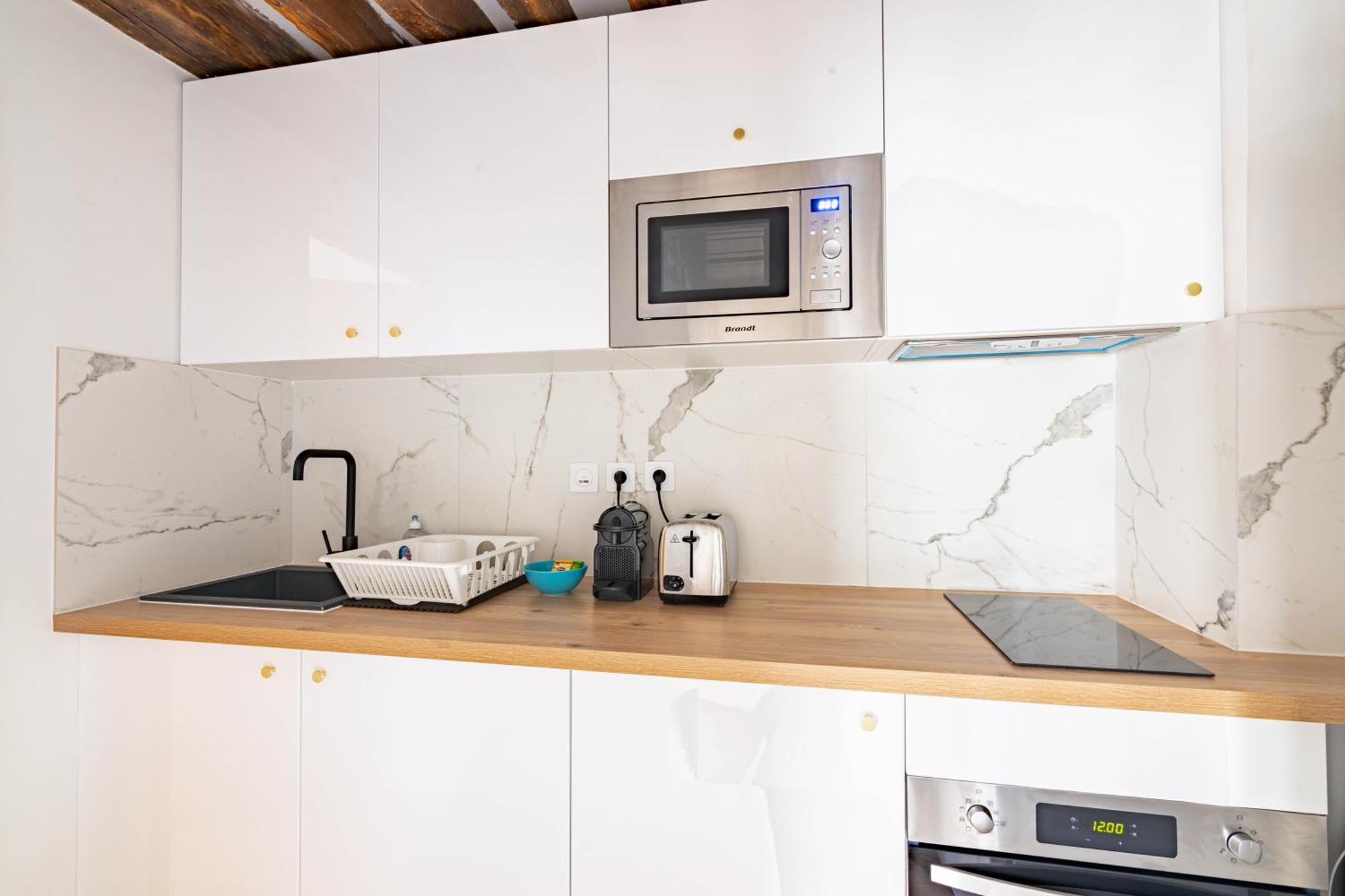 Appartement Quartier Fontaine Chatelet Les Halles Free Netflix Париж Экстерьер фото