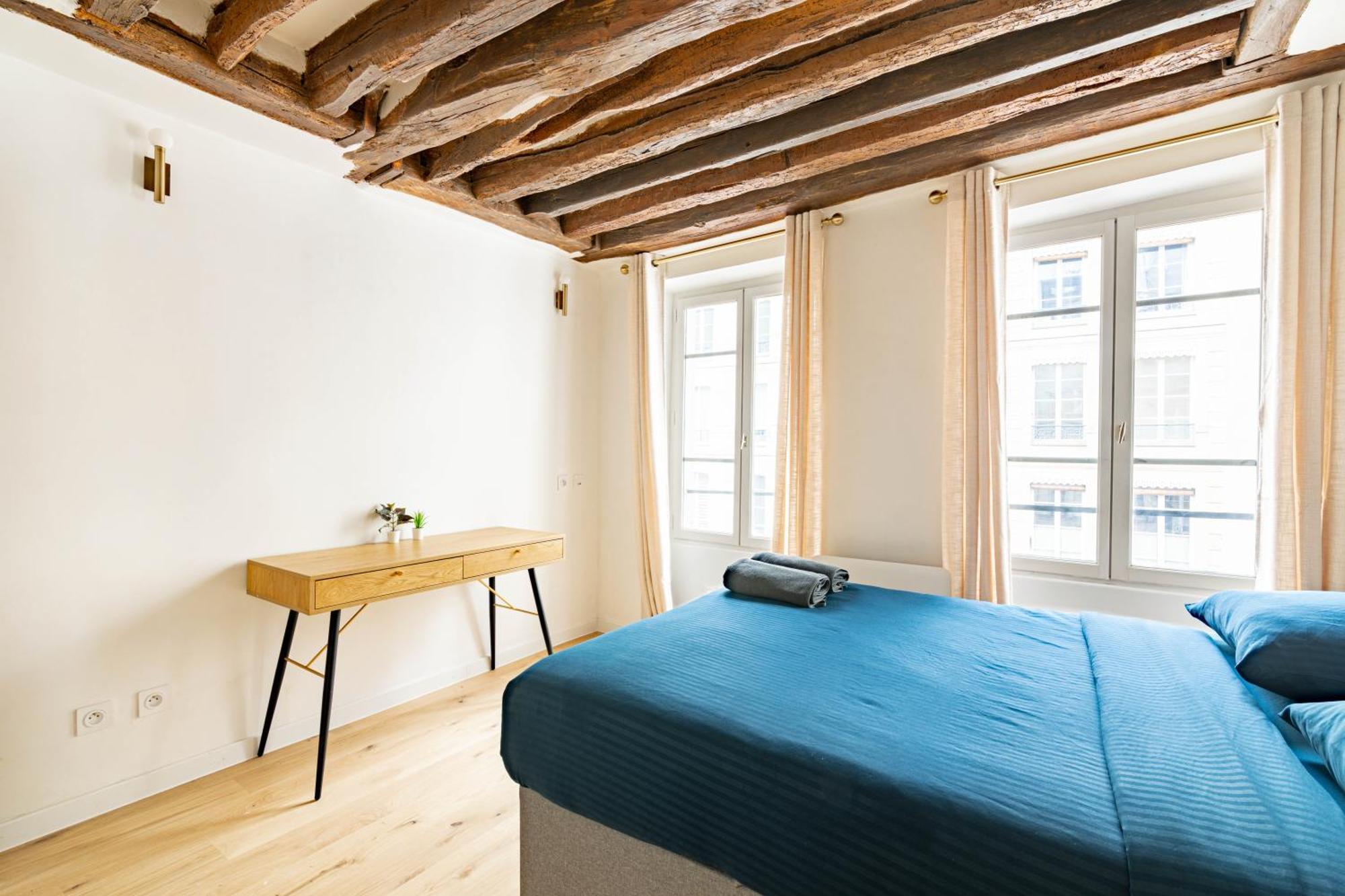 Appartement Quartier Fontaine Chatelet Les Halles Free Netflix Париж Экстерьер фото