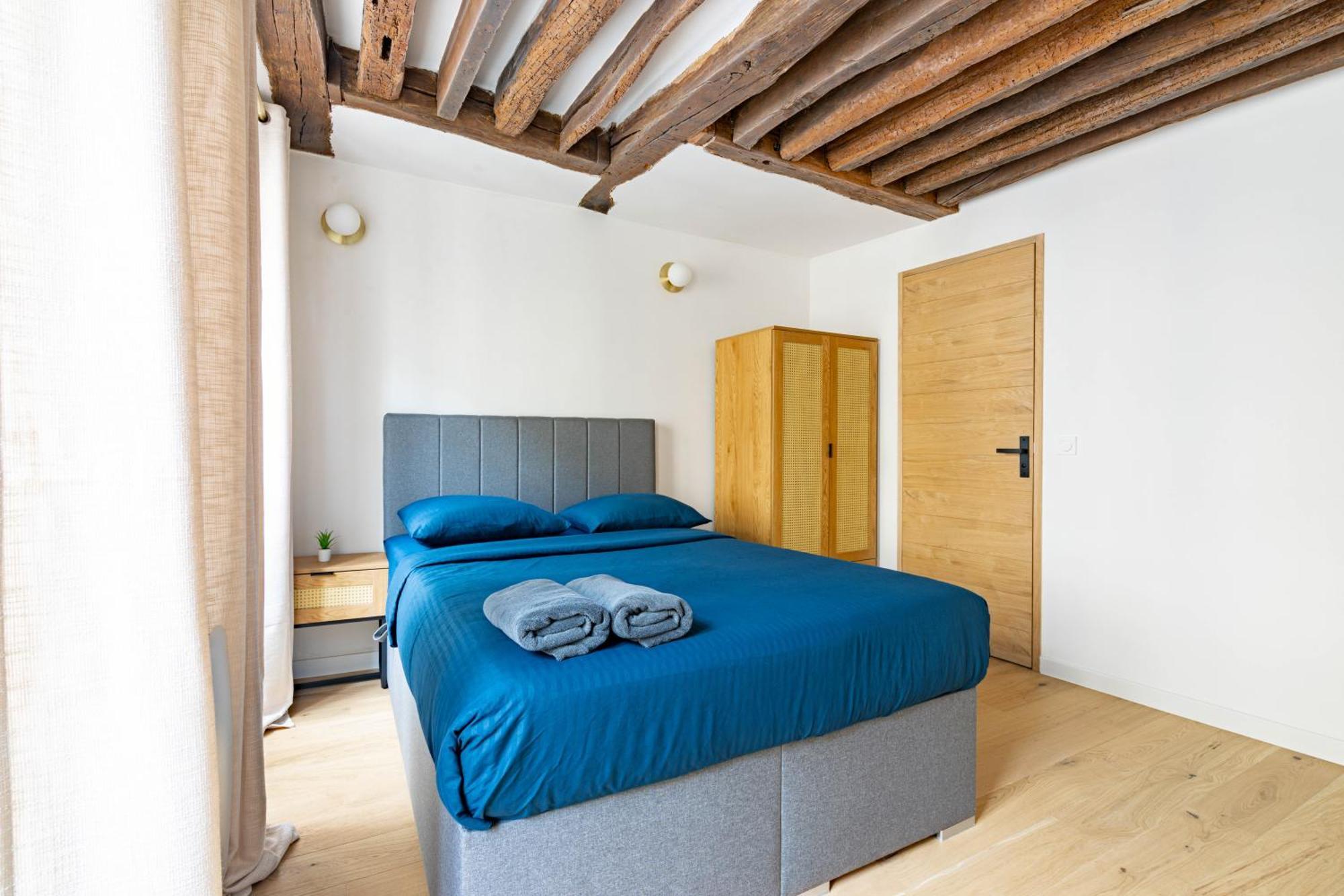 Appartement Quartier Fontaine Chatelet Les Halles Free Netflix Париж Экстерьер фото