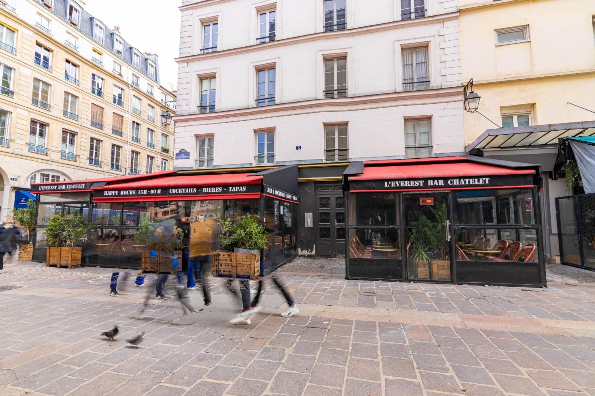 Appartement Quartier Fontaine Chatelet Les Halles Free Netflix Париж Экстерьер фото