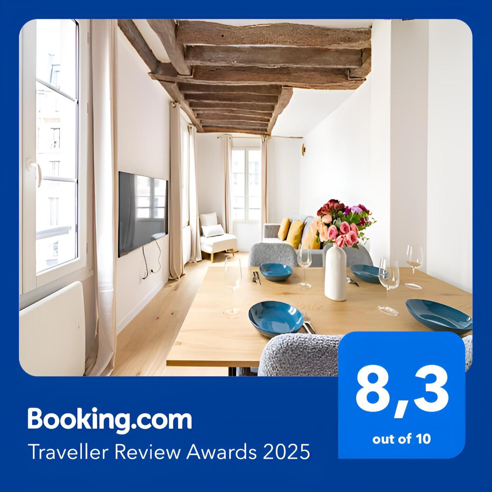 Appartement Quartier Fontaine Chatelet Les Halles Free Netflix Париж Экстерьер фото